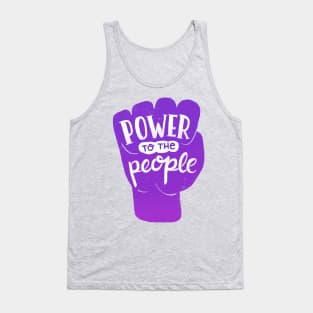 POWER to the people Tank Top